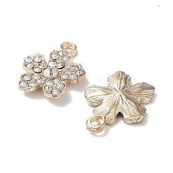 Подвески из сплава с хрустальными стразами FIND-C042-04G