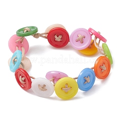 Акриловые пуговицы для пришивания браслетов из бисера&nbsp;BJEW-JB12742