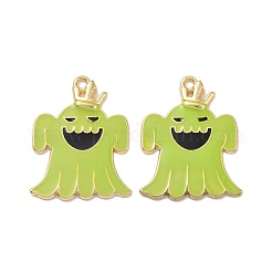 Подвески из эмали из сплава с покрытием на тему Хэллоуина&nbsp;PALLOY-O109-53LG