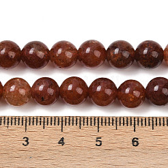 Природного кварца клубники нитей бисера G-D342-A01-8mm