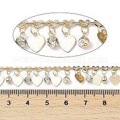 Цепочки ручной работы из латуни и страз&nbsp;CHC-Z001-15KCG-01