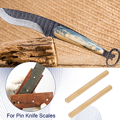 2шт односторонняя гравировальная восковая печать латунный штамп&nbsp;AJEW-OC0005-40E