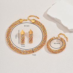 Роскошные железные полые геометрические браслеты&nbsp;FK6767-2