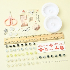 Набор для изготовления браслета из бисера своими руками в технике лэмпворк DIY-FZC0001-01C