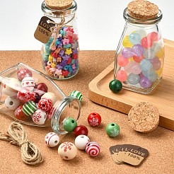 12шт 2 стиля стеклянная бутылка&nbsp;CON-YW0001-63