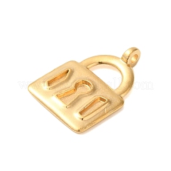 Pendentifs en acier inoxydable 304 avec placage ionique (IP)&nbsp;STAS-N103-53G