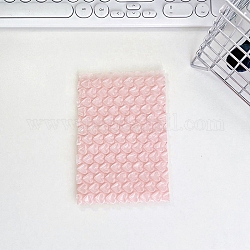Bolsas de plástico para paquetes, anuncio publicitario de burbujas de corazón, Rectángulo, rosa, 20x15 cm