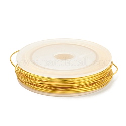 (vendita di chiusura difettosa: bobina difettosa), filo di rame artigianale, oro, 18 gauge, 1mm, circa 10m/rotolo