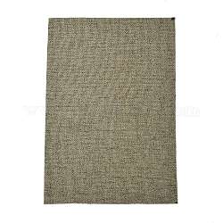 Tissu de lin en coton, Couverture de canapé, Accessoires de vêtement, café, 29~30x19~20x0.07 cm