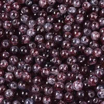 Краски для выпечки стеклянные бусины DGLA-T005-01A-08-1