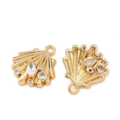 Латунные микро проложить кубического циркония подвески KK-K407-46C-G-1