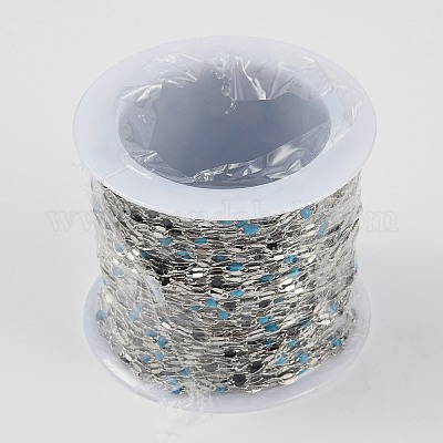 Латунные цепочки AJEW-Q153-03P-09-1