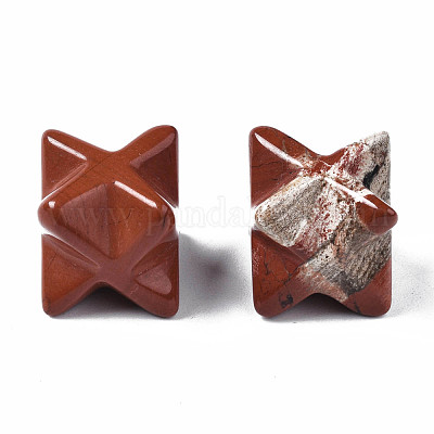 Натуральный красный бисер яшма G-T137-07-1