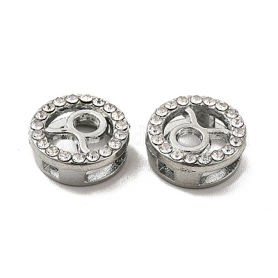 Подвески из хрусталя и хрусталя из сплава PALLOY-F290-07P-1