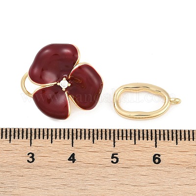 Латунное микропейв KK-U043-08G-02-1