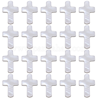 60шт натуральные пресноводные бусины из ракушек BSHE-SC0001-17-1