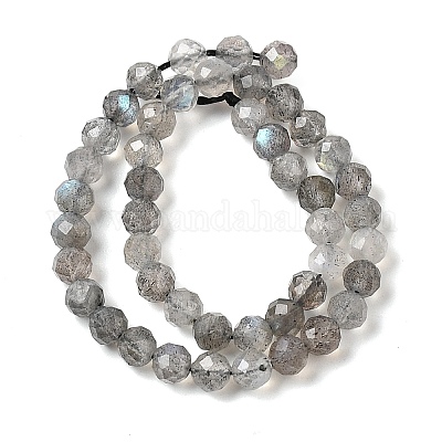 Природные лабрадорита бисер нитей&nbsp;G-H336-A08-05-1