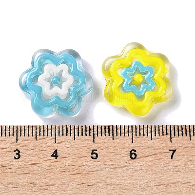 Стеклянные бусины GLAA-L047-04F-1