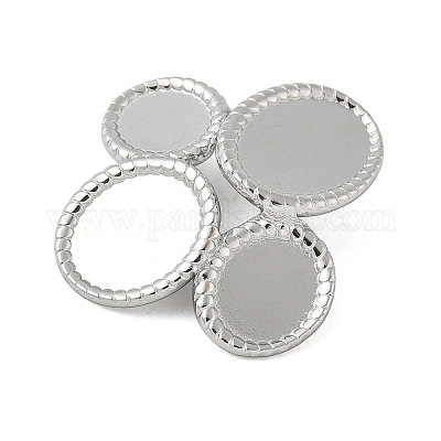 Оправы для подвесок из нержавеющей стали 304 в виде кабошонов STAS-D376-21P-1