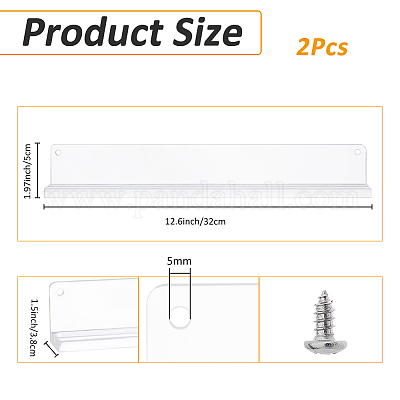 Акриловая настенная стойка для памятных монет ODIS-WH0030-137-1