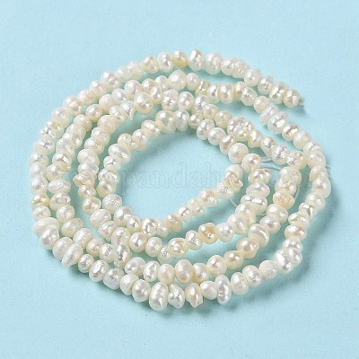 Природные Кеши жемчуг пряди PEAR-E018-64-1