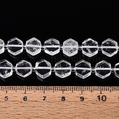 Природных кристаллов кварца бисер нитей G-P534-A23-02-1