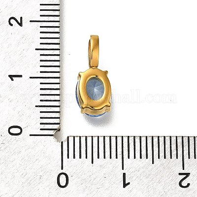 Подвески из нержавеющей стали 304 с ионным покрытием (IP) STAS-A104-11G-08-1