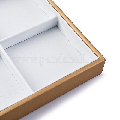 2 ряд 6 сетки съемные лотки для украшений из искусственной кожи CON-G023-14-1