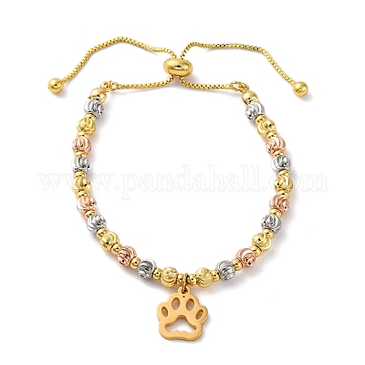 Браслеты из латуни BJEW-C090-02G-F-1