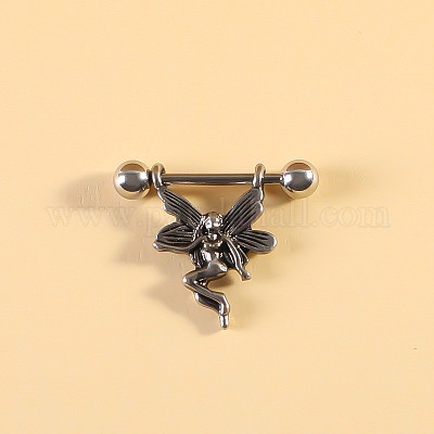 Кольца для сосков из хирургической нержавеющей стали 316L FS-WGB766E-13-1