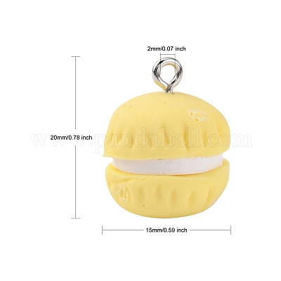 Полимерной глины ручной работы подвески X-CLAY-Q240-016-1