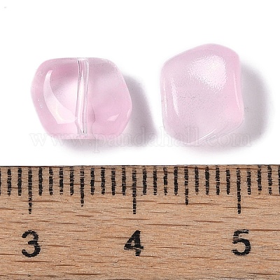 Прозрачные стеклянные бусины GLAA-S202-07C-1