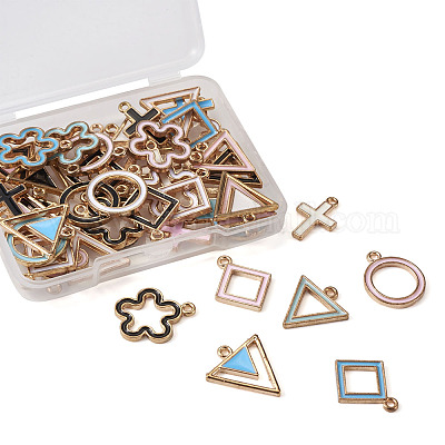 Подвески из эмали и сплава&nbsp;ENAM-TA0002-05G-1