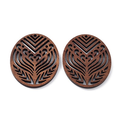 Подвески из орехового дерева WOOD-Q051-04E-1