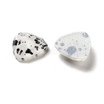 Кабошоны из смолы с точечным узором MRMJ-G015-09-1