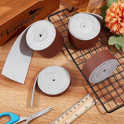 Плоский шнур из микрофибры из искусственной кожи LC-WH0006-07D-04-1