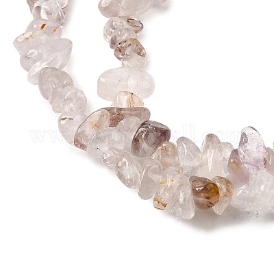Природного кварца lodolite нитей бисера G-H315-A01-01-1