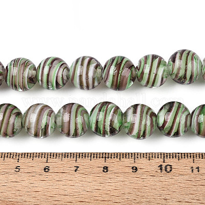 Бусы лэмпворк ручной работы&nbsp;LAMP-T023-30E-1