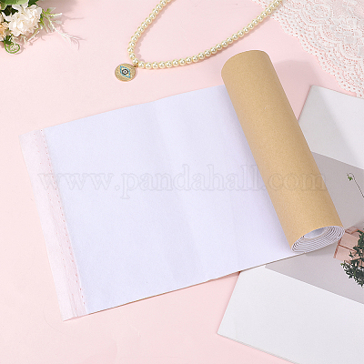 1шт флокированная ткань самоклеящаяся ткань DIY-CY0001-88F-1