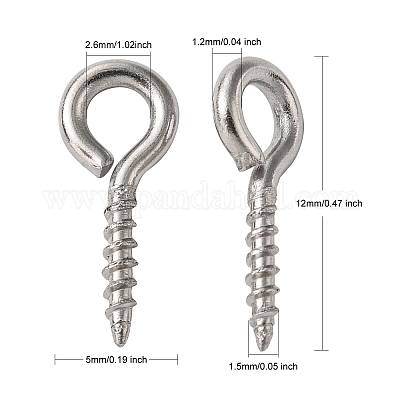 Устойчивая к потускнению нержавеющая сталь 304 с винтовыми ушками и штифтами STAS-L234-165A-P-1