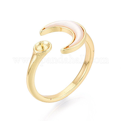 Установка колец-манжет из лунной латуни KK-T079-23G-1