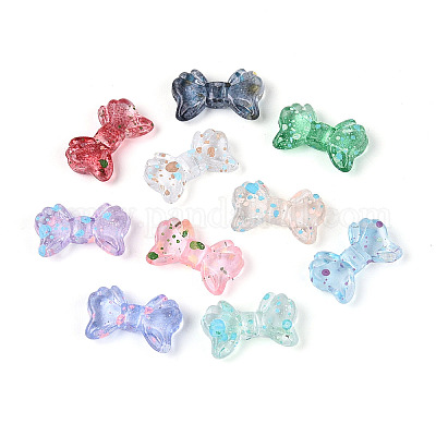 Прозрачный лак окрашены акриловыми шариками&nbsp;ACRP-T011-04M-1