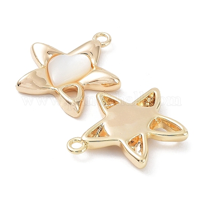 Messing Anhänger & Charms&nbsp;KK-C031-06G-1