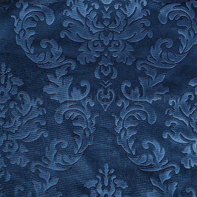 Полиэфирная ткань с цветочным узором DIY-WH0888-221-1