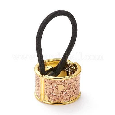 Резиновые эластичные резинки для волос из сплава OHAR-P018-A01-1