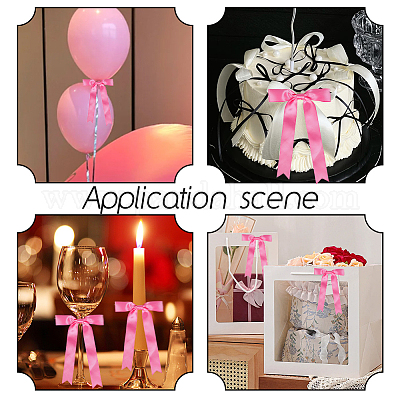 Аксессуары из полиэстера с бантом&nbsp;FIND-WH0441-67B-1