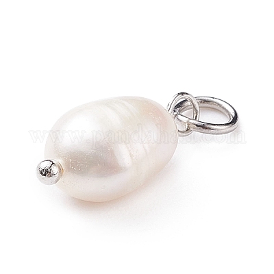 Подвески из натурального культивированного пресноводного жемчуга класса b X-PALLOY-JF01497-02-1