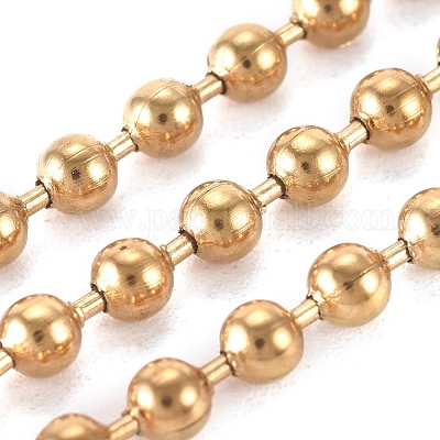 Шариковые цепи из нержавеющей стали 304 с вакуумным покрытием pvd CHS-F009-01E-G-1