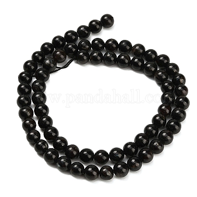 Бусины из натурального глаукофана G-L642-B03-6mm-1