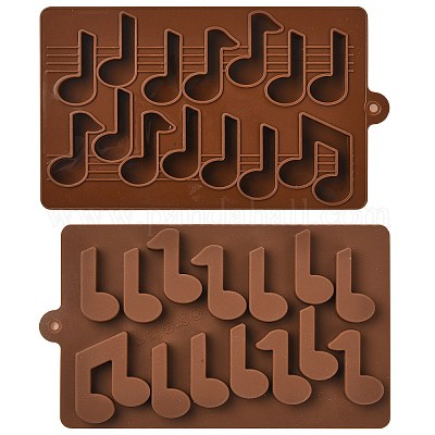 Музыкальная нота пищевая силиконовая форма DIY-CJC0007-05-1